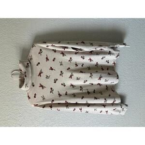 Classic Elements 100% Cotton Turtleneck Cabincore 90s Vintage Apple M Fall